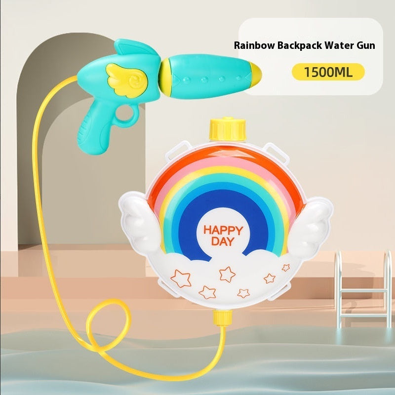 Kinder Cartoon Rucksack Wasser pistole Wasser Strand Spielzeug