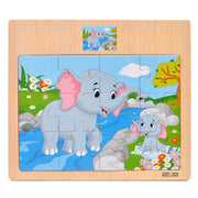 mytooy Holzpuzzle 12-teilig