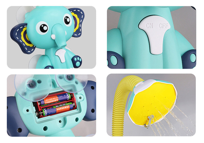 Bad Spielzeug Baby Wasserspiel Elefanten Modell Wasserhahn Dusche elektrisches Wasser Spray Spielzeug für Kinder Schwimmen Bad Baby Spielzeug