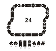 Kinder Bildungs Lernen Verkehrs Spielzeug Für Kinder Straße Gebäude Spielzeug Auto Fahrbahn Autobahn Autobahn Flexible Puzzle Track Set