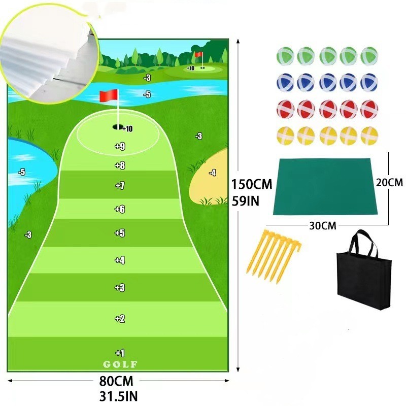 Indoor-und Golfer-Batting-Pad-Set für Eltern und Kinder interaktives Freizeit-Outdoor-Spielzeug