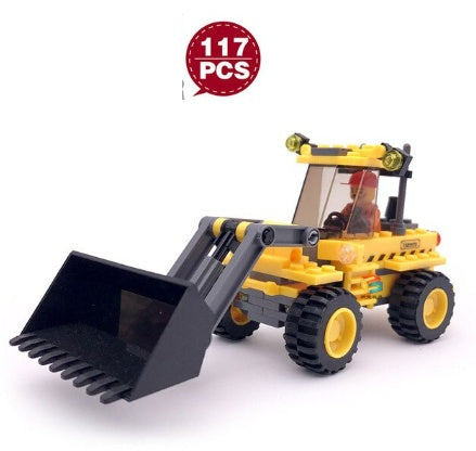 Bau-Lkw-Bausatz 6409 Kinder-Puzzle-Spielzeug
