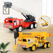 Drehbarer Inertial-Feuerwehrleiternwagen-Spielzeug Mein Shop