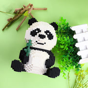 Riesen Panda Partikel Baustein In Serie Bildungs Montiert Spielzeug