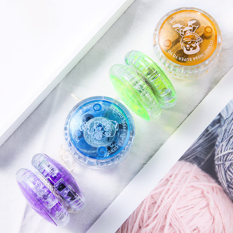 "Leuchtendes Yo-Yo kleines Geschenk Lernspielzeug für Kinder"
