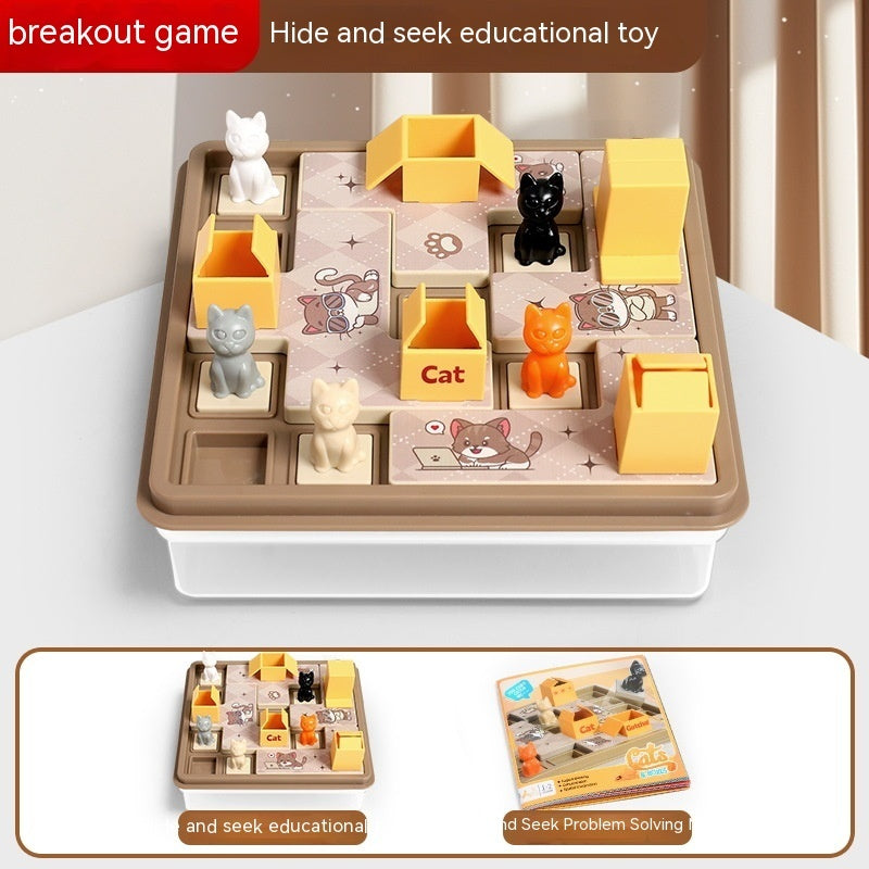Versteckte Katzen-Räumung Brettspiel spielzeug für Kinder