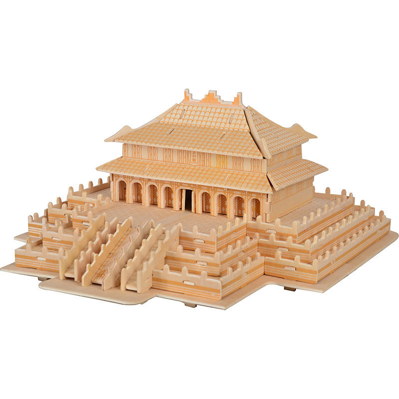 Drei-Dimensionale Holz Puzzle Spielzeug