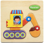 Holz drei dimensionales Kinderspiel zeug
