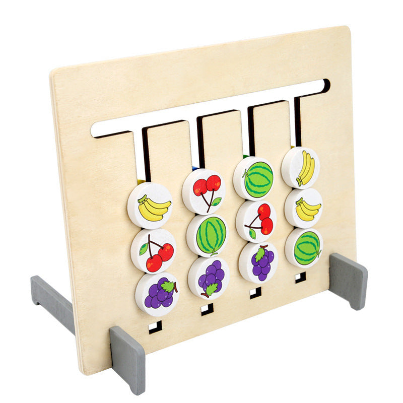 mytooy doppelseitiges Zuordnungsspiel aus Holz