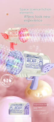 80 Löcher Bazooka Bubble Machine Kinderspiel zeug