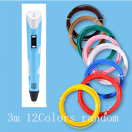 3D stift (3D print pen) zwei generation graffiti 3D stereoskopischen pinsel kinder puzzle malerei spielzeug