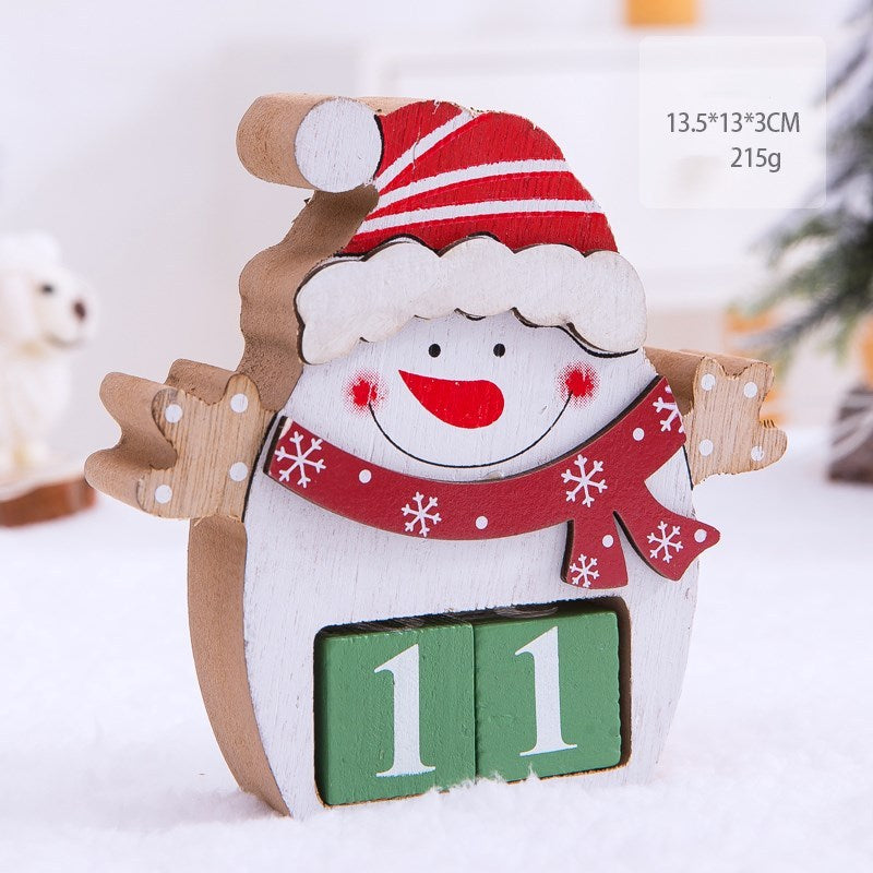 Weihnachten geschenk kalender szene dekoration spielzeug