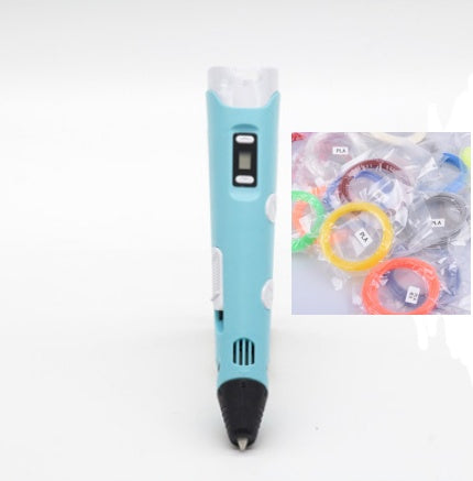 3D stift (3D print pen) zwei generation graffiti 3D stereoskopischen pinsel kinder puzzle malerei spielzeug