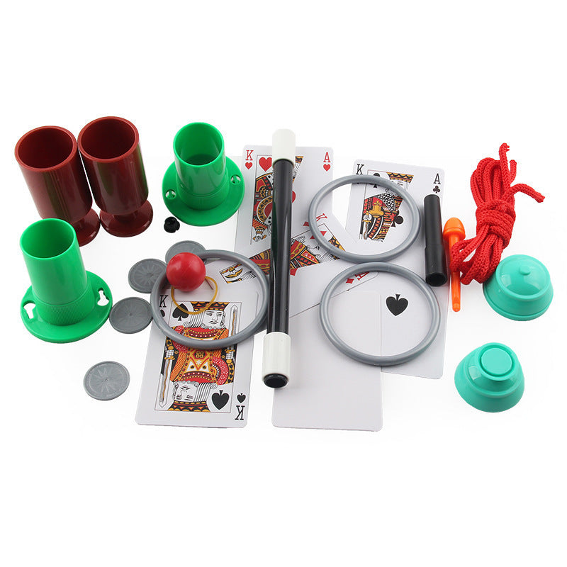 Strange new toys close-range stage magic gift box set