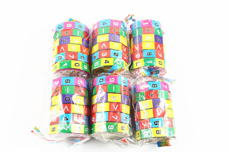 Pädagogisches Puzzle Spiel Spielzeug Kinder Intelligente Digitale Cub Kinder Kinder Mathematik Numbers Magic Cube Spielzeug Puzzle Game Geschenk