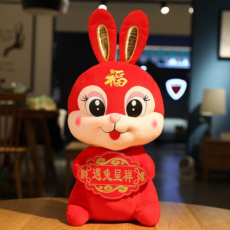 Plüsch Spielzeug Für Maskottchen Der Jahr Der Kaninchen