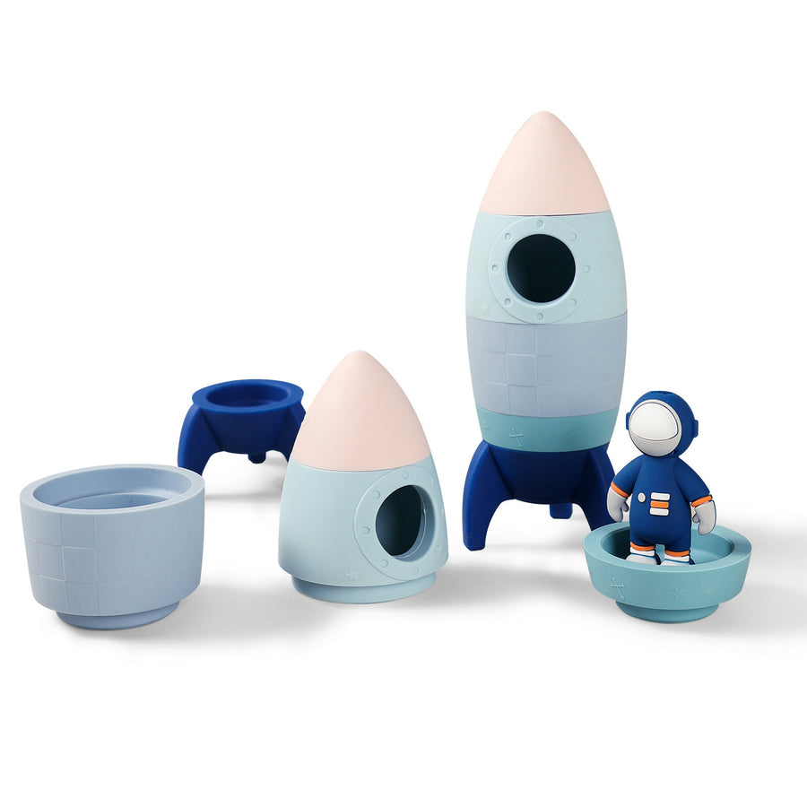 Children's Assembled Educational Early Education Large Particle Silicone Toys