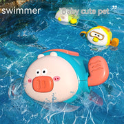 Kinder Bades pielzeug Cartoon Uhrwerk Bad Wasserspiel zeug