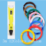 3D stift (3D print pen) zwei generation graffiti 3D stereoskopischen pinsel kinder puzzle malerei spielzeug