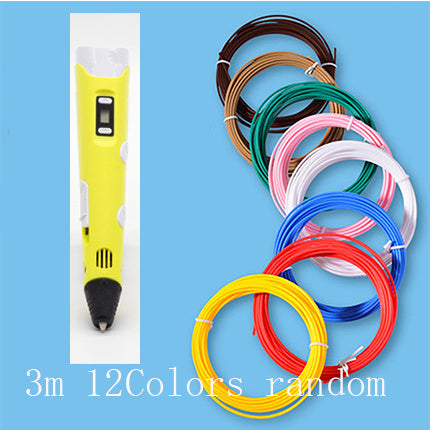 3D stift (3D print pen) zwei generation graffiti 3D stereoskopischen pinsel kinder puzzle malerei spielzeug