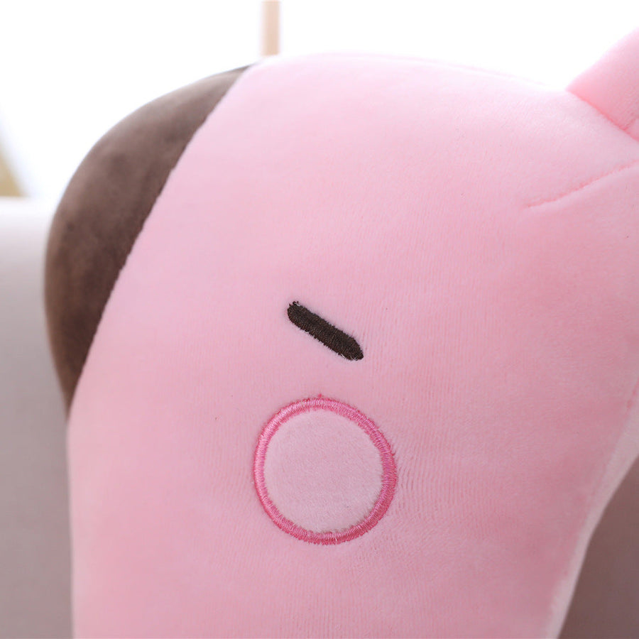 Mädchen schlaf mit Sika Hirsche spielzeug Mein Shop