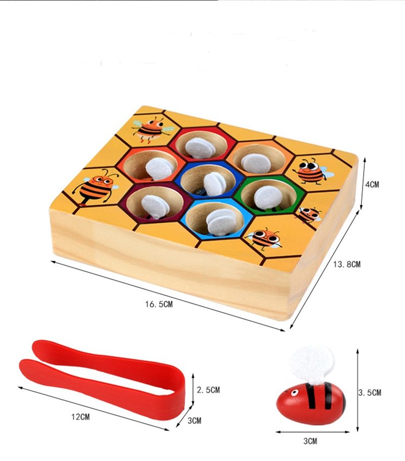 mytooy Montessori Bienenstock Sortierspiel