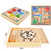 mytooy Holz-Brettspiel Sammlung