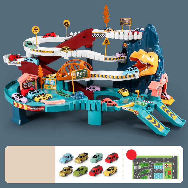 Dinosaurier Schiene Auto kinder Pädagogisches Spielzeug