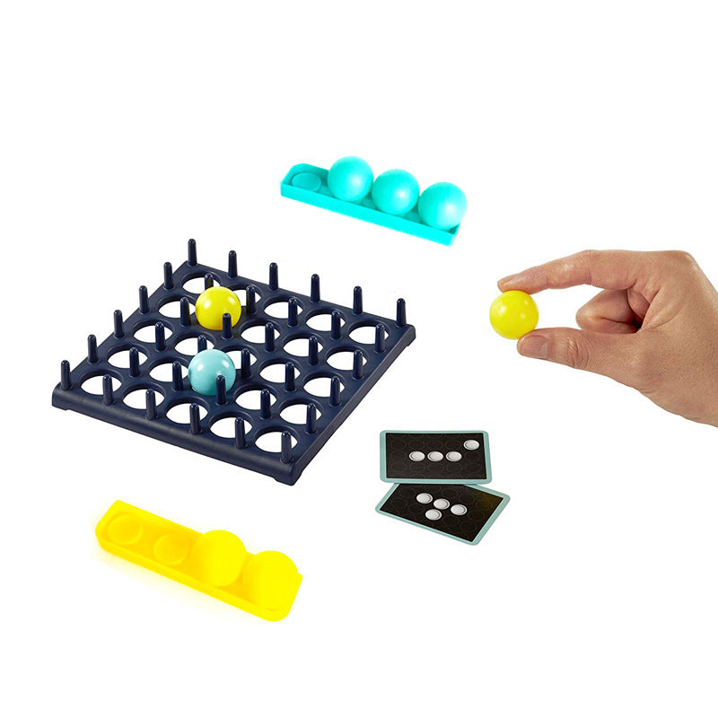 Werfen Ball Bouncing Wettbewerb Tischs piel Kinderspiel zeug