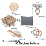 Baby Geschenk Box Set Bad Handtuch Spielzeug