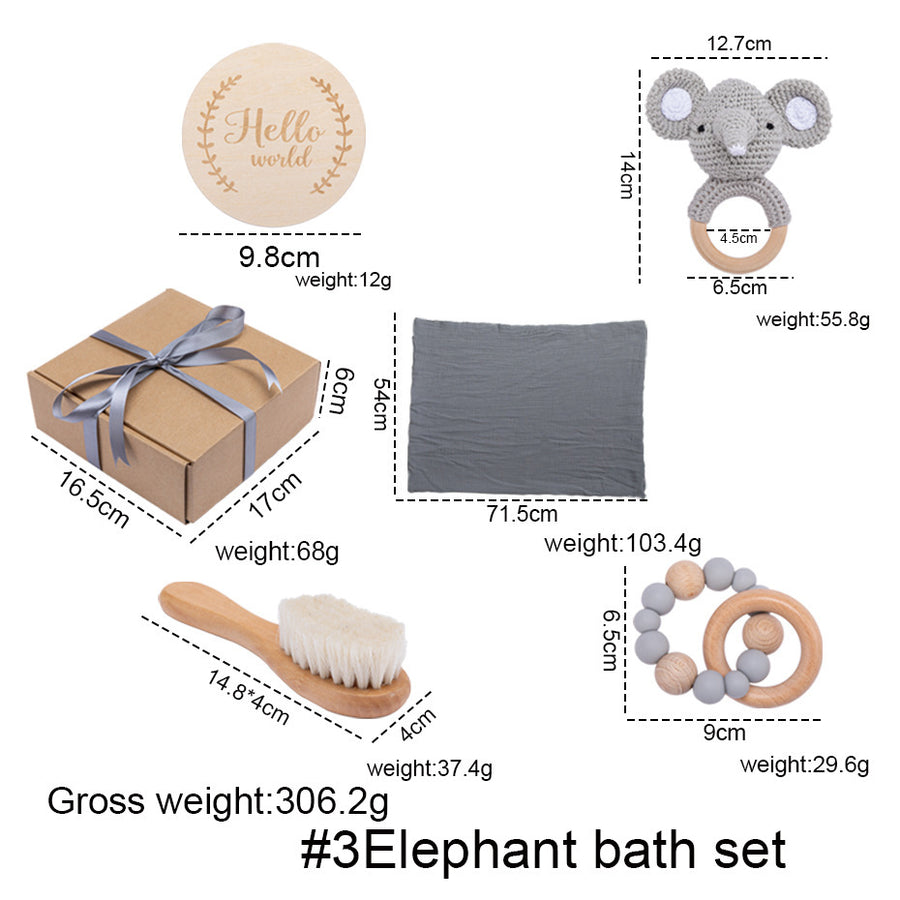 Baby Geschenk Box Set Bad Handtuch Spielzeug