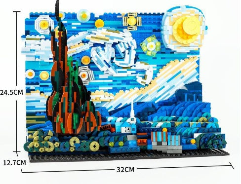 "Magisches Reich Puzzle mit kleinen Teilen Puzzle Zusammenbau-Spielzeug"