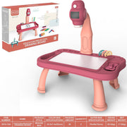 Led Projektor Kunst Zeichnung Tisch Spielzeug Kinder Malerei Bord Schreibtisch Kunst und Handwerk Projektion Pädagogisches Lernen Geschenke Spielzeug