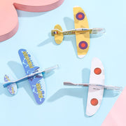 Niedliches Handheld-Seifenblasenflugzeug Kleine Kinderspielzeuge