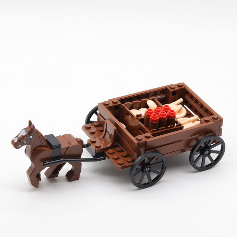 "Zusammengebaute Lernspielzeuge für Kinder mit kleinen Bausteinen"