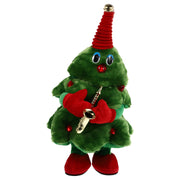 Elektrisches Plüsch tier Weihnachts baum kann elektrisches Spielzeug Singen und Tanzen