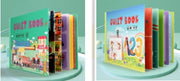 Kinder Pädagogisches Spielzeug Wiederholt Klebte Bücher Zu Lesen