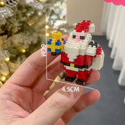 Weihnachts serie kleine Partikel montage Bausteine Spielzeug Puzzle Ornamente