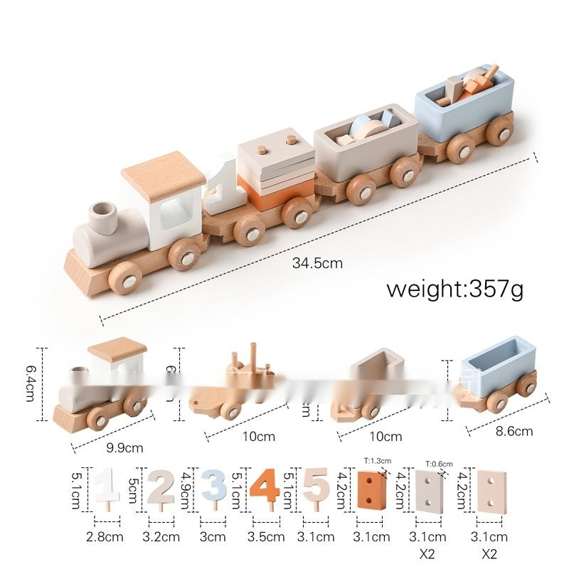 Gedenkzug Bauklötze Kinderspielzeug Lernspielzeug