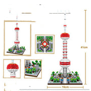 Diamond Small Particles Put Together Creative Building Blocks Construction Toys