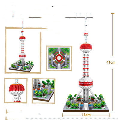Diamond Small Particles Put Together Creative Building Blocks Construction Toys
