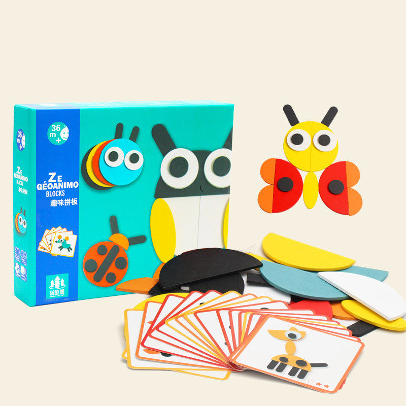 Kinder Intelligenz Bausteine Puzzle