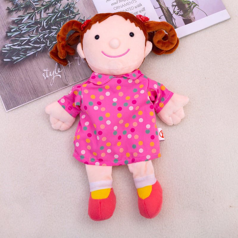 Handpuppen spielzeug Plüschtiere Stoff puppen Familie Eltern-Kind-Spiele erzählen Geschichten beruhigende Puppen Kinder Geschichten erzählen
