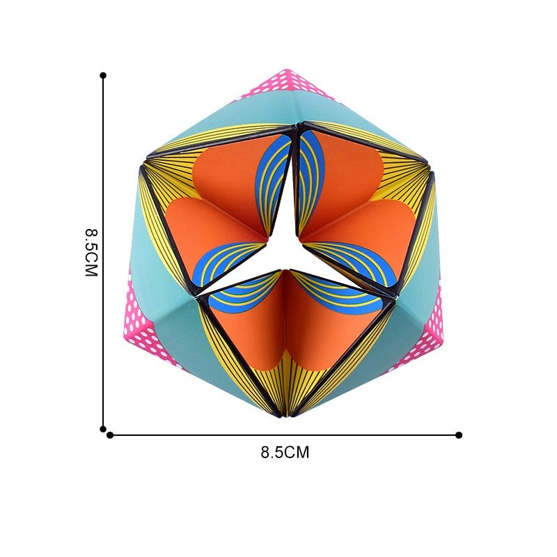 HeroCraft Zauberwürfel Anti-Stress-Spielzeug – Doppelseitiger Würfel für Logik, Spaß & Konzentration Mein Shop