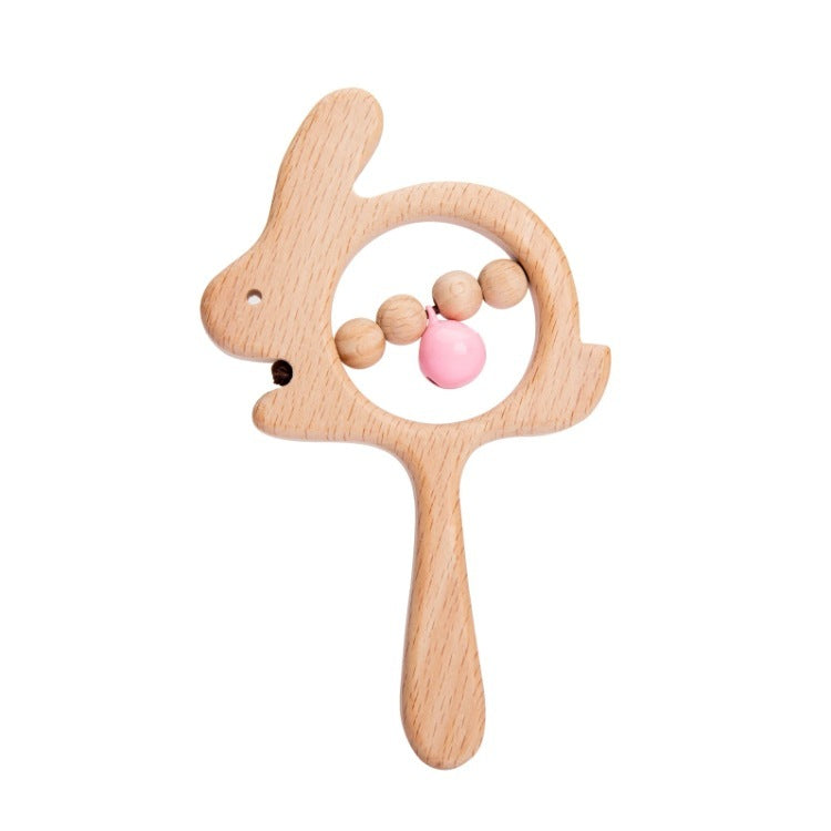 Baby Beruhigende Holz spielzeug - Hand rassel DIY Beruhigende Holz spielzeug