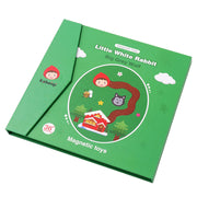 Kinder frühe Bildung Magnetisches hölzernes Labyrinth-Track-Puzzles pielzeug