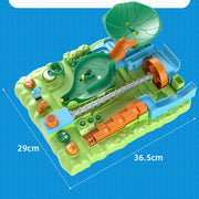 "Kinderspieltischspielzeug für Dschungel-Abenteuer-Ballbahn-Puzzle"