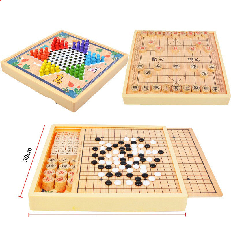 mytooy Holz-Brettspiel Sammlung