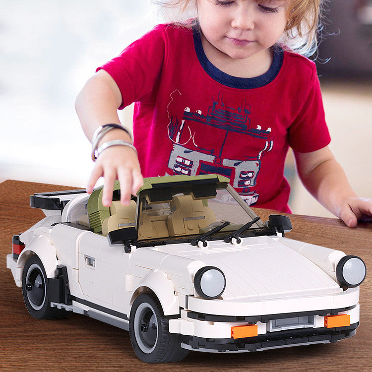 Kinder-DIY-Baustein-Spielzeug zusammen gebaut Mein Shop