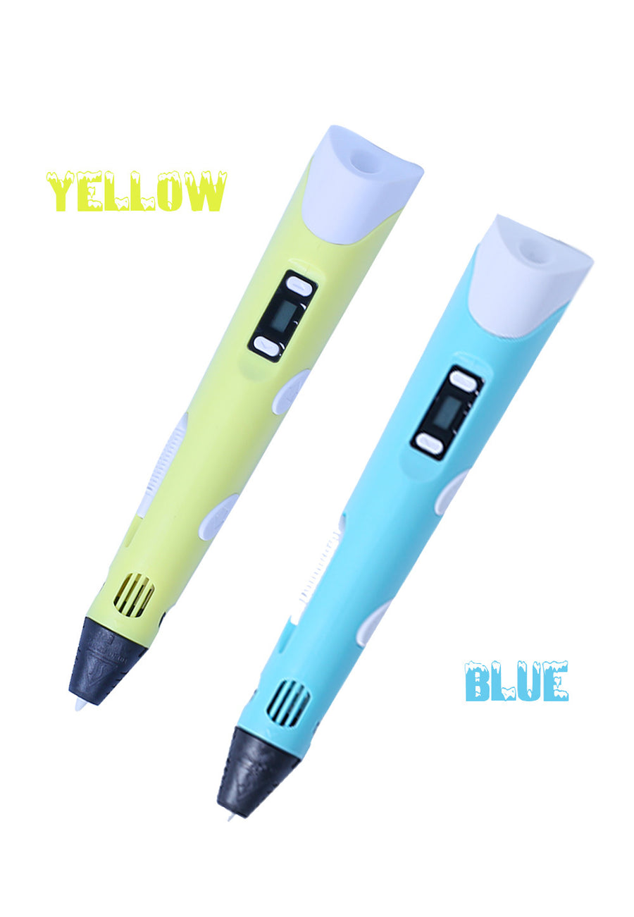 3D stift (3D print pen) zwei generation graffiti 3D stereoskopischen pinsel kinder puzzle malerei spielzeug